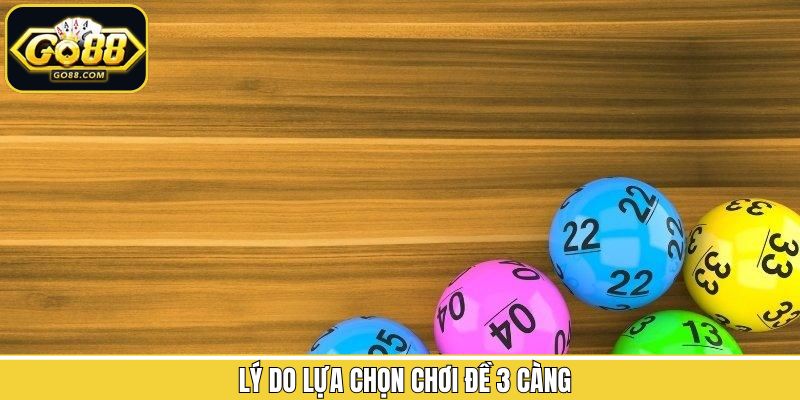 Những ưu điểm tuyệt vời của phương pháp đề 3 càng