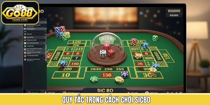 Luật lệ cơ bản trong cách chơi sicbo